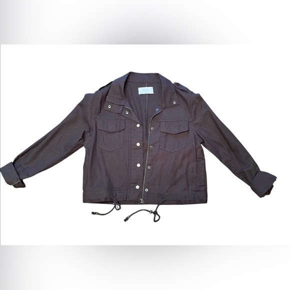 KanCan Cyclone Gray Utility Jacket Size S - Picture 11 of 13